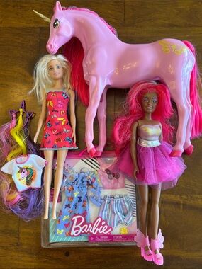 BARBIE | DREAM ELLA | dolls, unicorn, and accessories